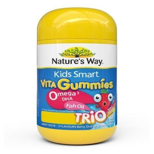 Kẹo Gum Nature's Way Bổ Sung Dầu Cá DHA Omega 3 60 viên