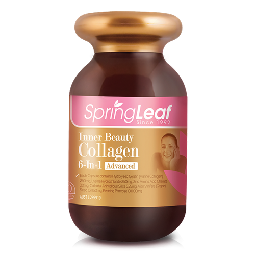 Spring Leaf_Viên Uống Bổ Sung Collagen Inner Beauty Collagen 6-in-1
