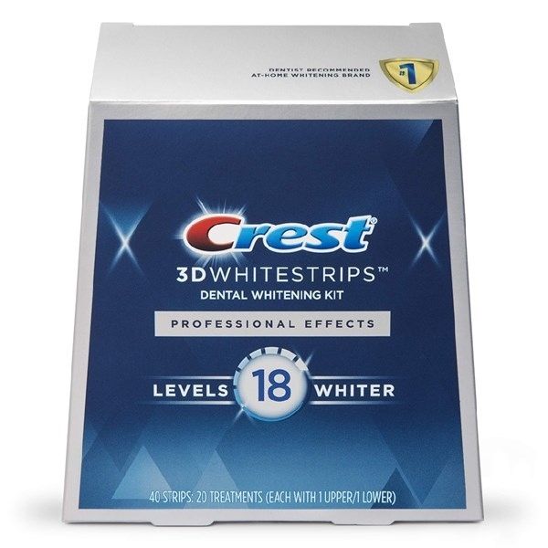 Crest_Miếng Dán Trắng Răng 3D Whitestrips Professional Effects Level 18