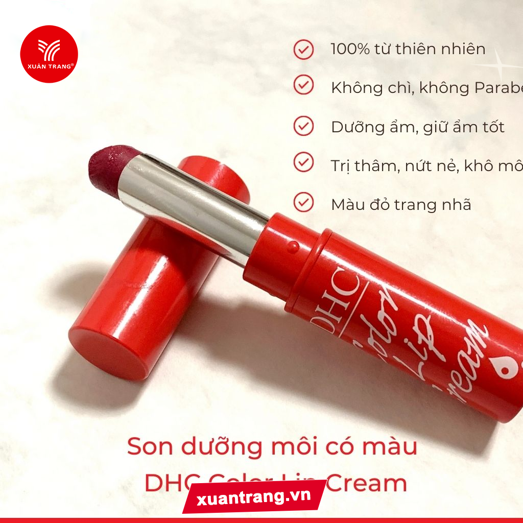 DHC_Son Dưỡng Có Màu Color Lip Cream Red