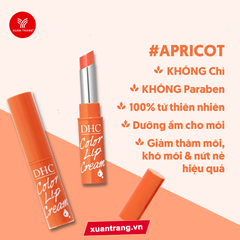 DHC_Son Dưỡng Môi Có Màu Color Lip Cream Apricot