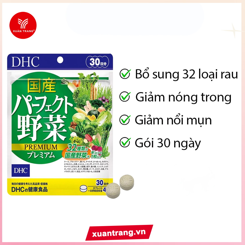 DHC_Viên Uống Rau Củ Tổng Hợp 30 Ngày