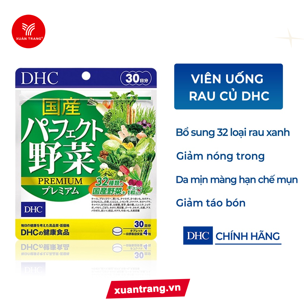 DHC_Viên Uống Rau Củ Tổng Hợp 30 Ngày