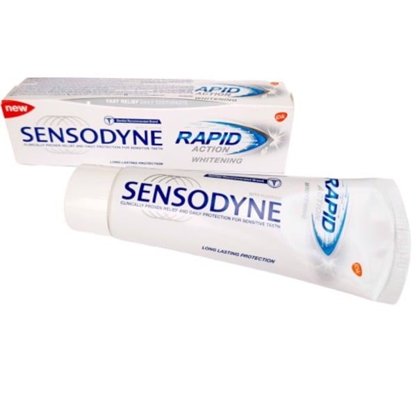 Kem Đánh Răng Sensodyne Rapid Action Whitening 103g