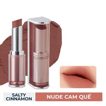 3CE_Son Thỏi Mịn Lì Blur Matte Lipstick #Salty Cinnamon 4g