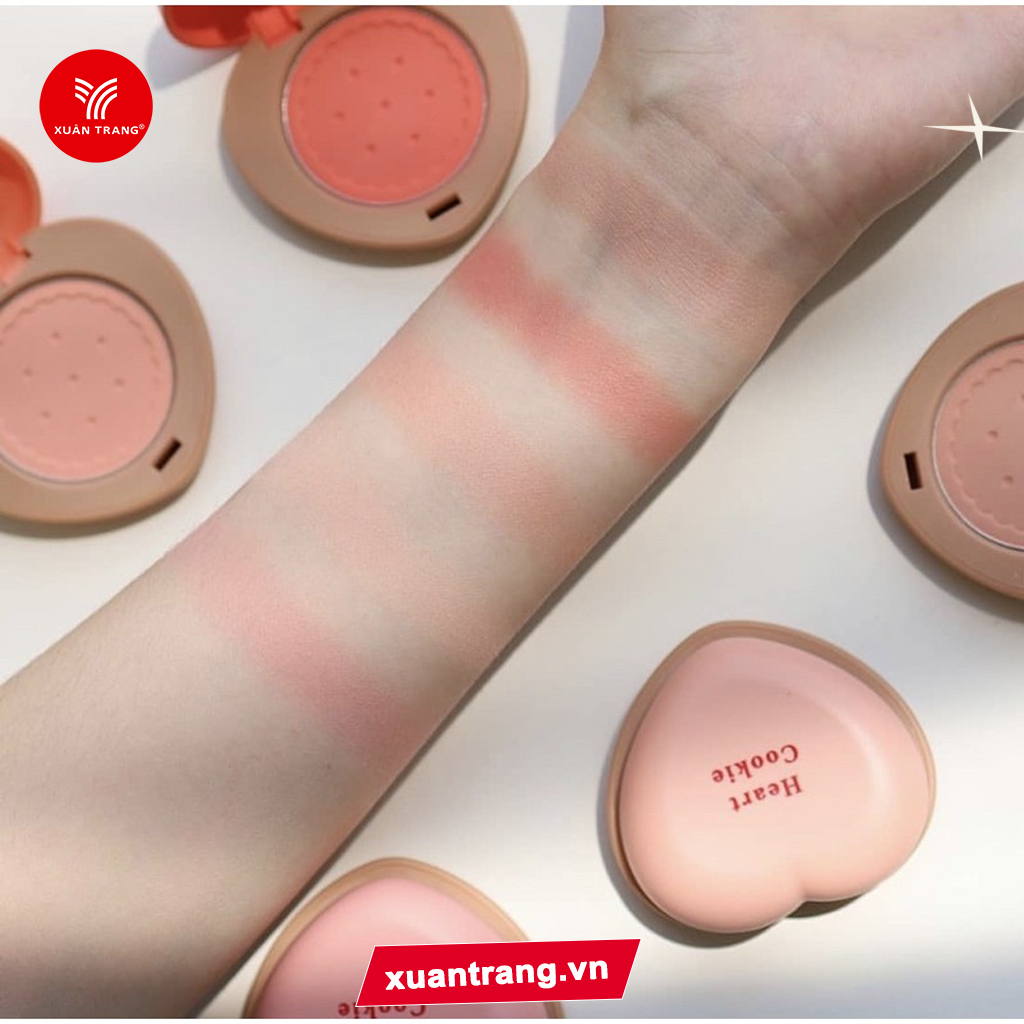 Etude House_Phấn Má Hồng Heart Cookie Blusher BR401 Toffee