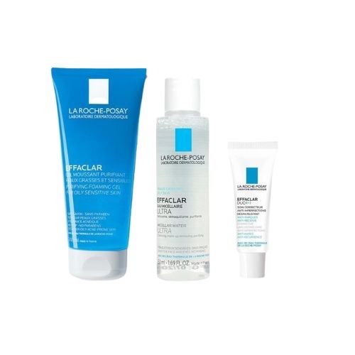 Combo srm 200ml tẩy trang và kem dưỡng La Roche Posay