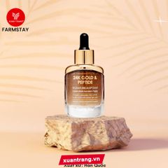 Farmstay_Serum Tinh Chất Vàng 24K Và Peptide 35Ml