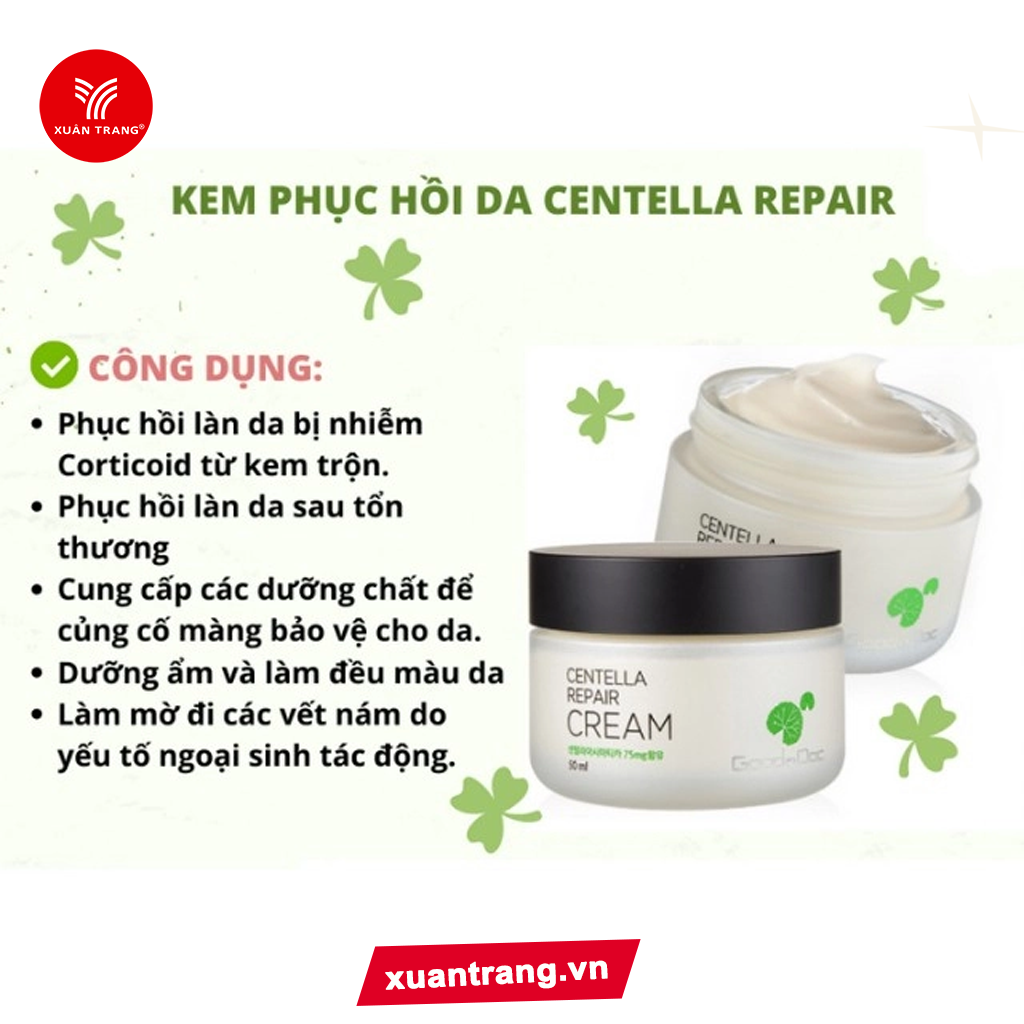 GoodnDoc_Kem Dưỡng Centella Repair Cream 50ml