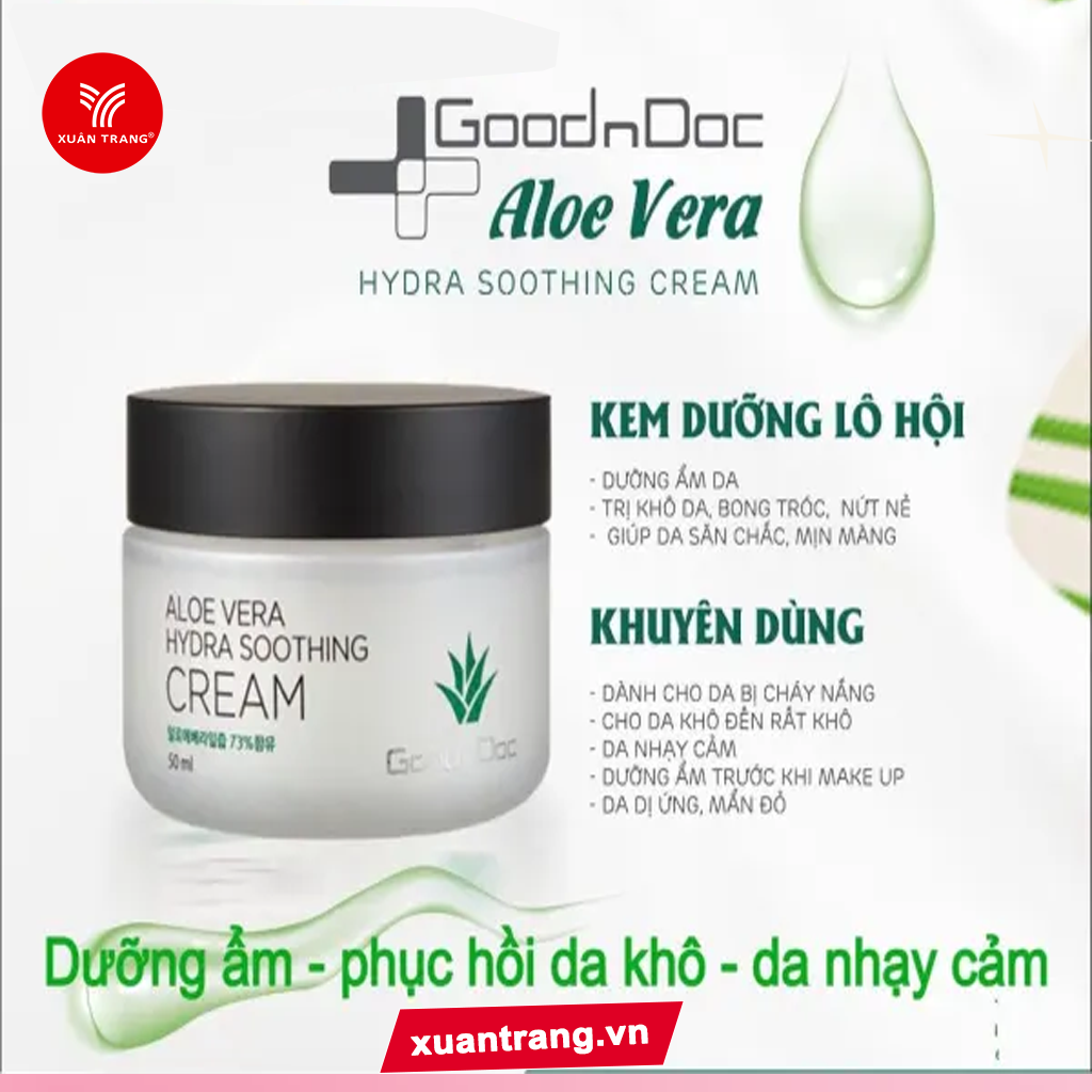 GoodnDoc_Kem Dưỡng Da Nha Đam Aloe Vera Hydra Soothing 50ml