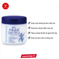 Hatomugi_Kem Dưỡng Ẩm Và Làm Sáng Da 300g