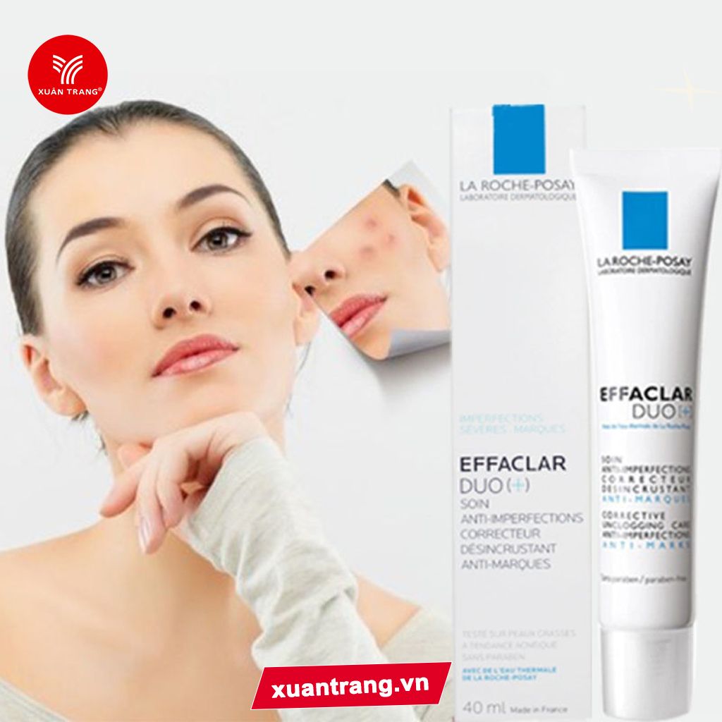 LA ROCHE POSAY_Kem Dưỡng Giảm Mụn Effaclar Duo+ M 40ml