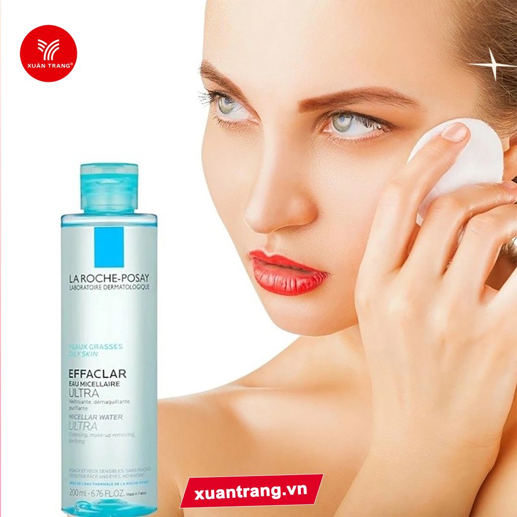 LA ROCHE POSAY_Nước Tẩy Trang Cho Da Dầu Nhạy Cảm 200ml