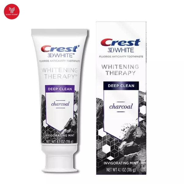 Kem Đánh Răng Crest 3D White Brilliance Charcoal Mint 113g