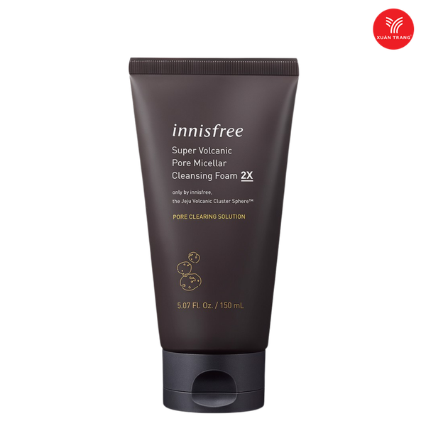 Sữa Rửa Mặt Innisfree Super Volcanic Pore Micellar 2X Mới 150ml