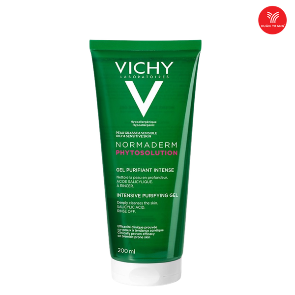 Vichy_Gel Rửa Mặt Normaderm Phytosolution 200Ml