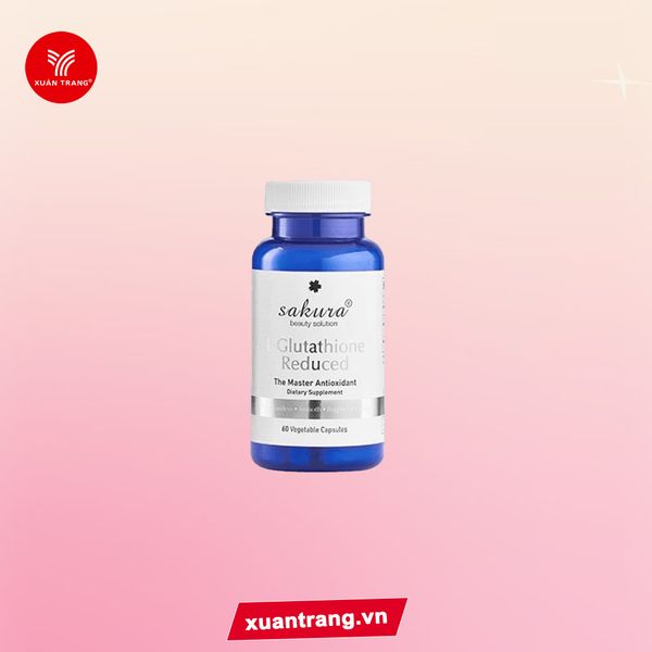 Sakura_Viên Uống L-Glutathione Reduced Trắng Da 60V