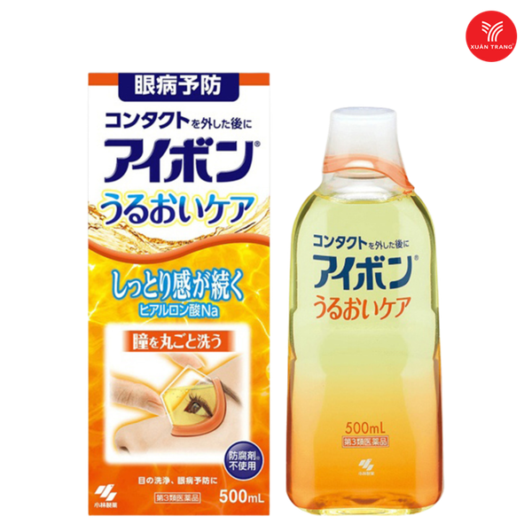 Nước Rửa Mắt Kobayashi EyeBon Orange Moisture Care 500ml