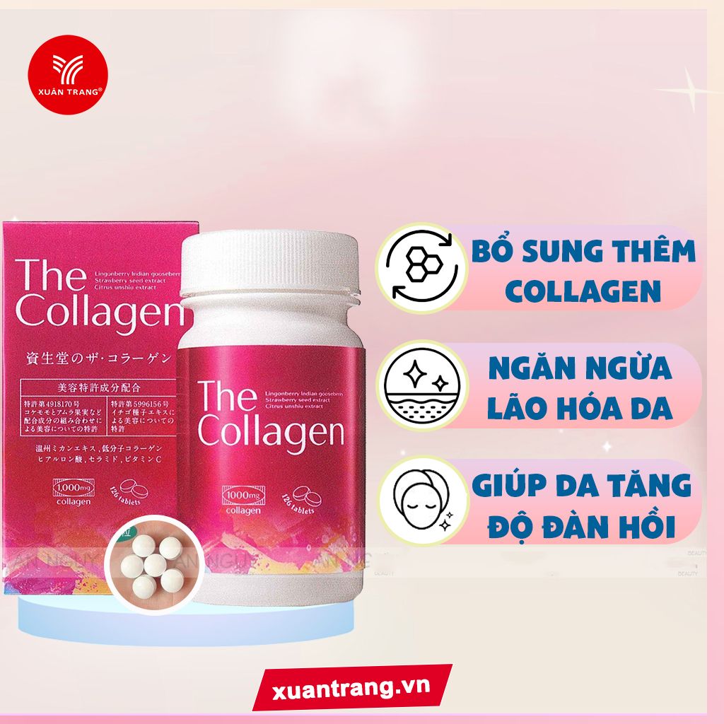 Shiseido_Viên Uống Collagen 1000mg The Collagen 126v