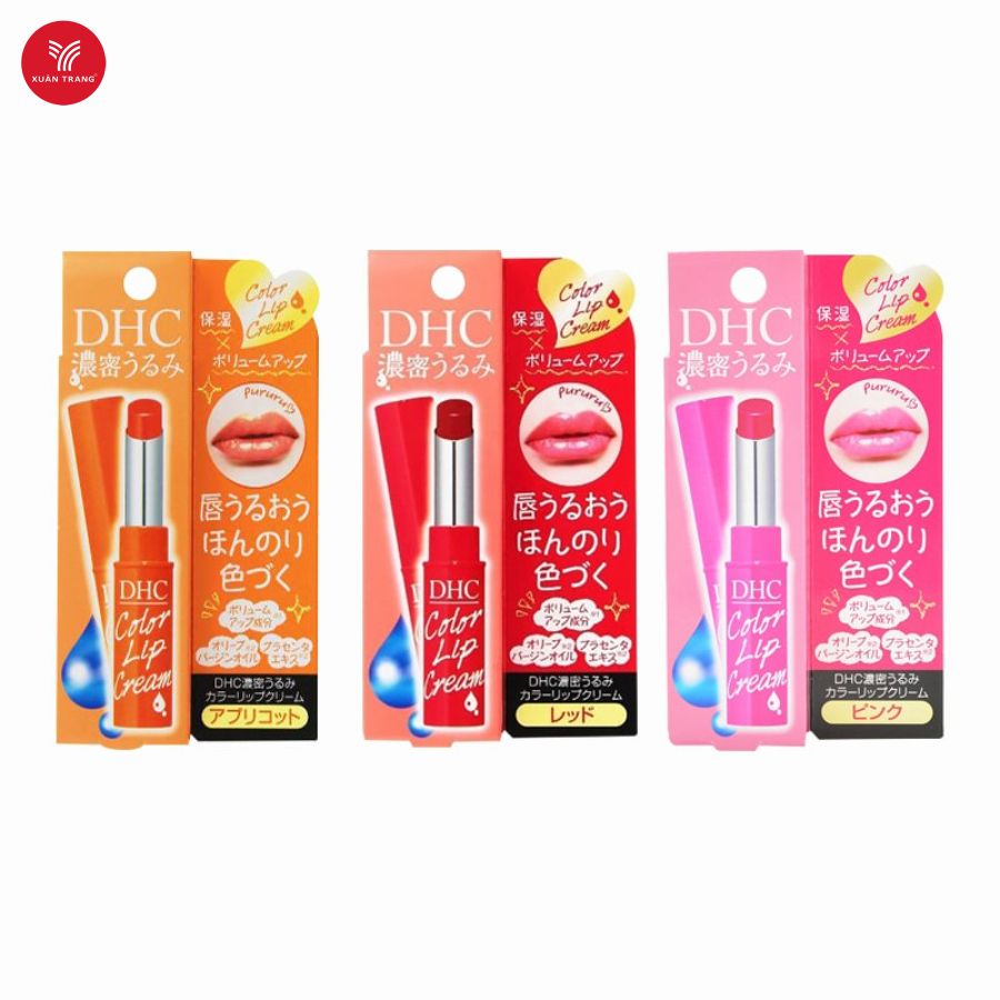 DHC_Son Dưỡng Môi Có Màu Color Lip Cream Apricot