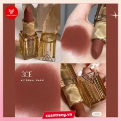 3CE_Son Thỏi Mystic Moods Soft Matte Lipstick #Eternal Warm