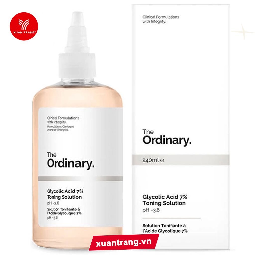 The Ordinary_Toner Tẩy Da Chết Glycolic Acid 7% 240ml