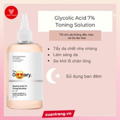 The Ordinary_Toner Tẩy Da Chết Glycolic Acid 7% 240ml