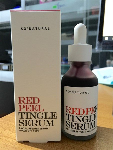 Sonatural_Serum Red Peel Thay Da Sinh Học 30Ml