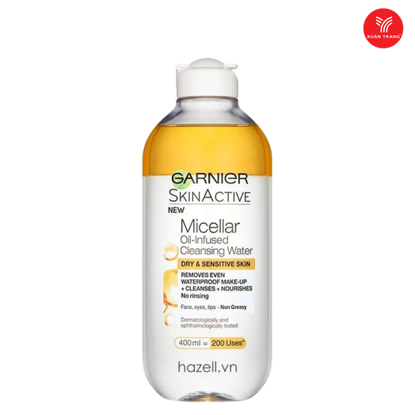 Garnier_Nước Tẩy Trang SkinActive Biphase Micellaire Tout En 1 400ml