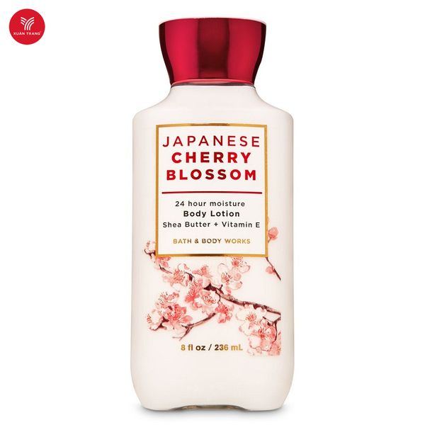 Dưỡng Thể B&BW Japanese Cherry Blossom Shea Butter + Vitamin E 236ml