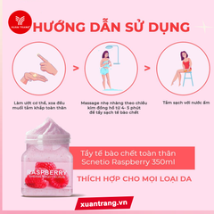 Beauty Buffet_Tẩy Tế Bào Chết Se Khít Lỗ Chân Lông Scentio Rasberry 350ml