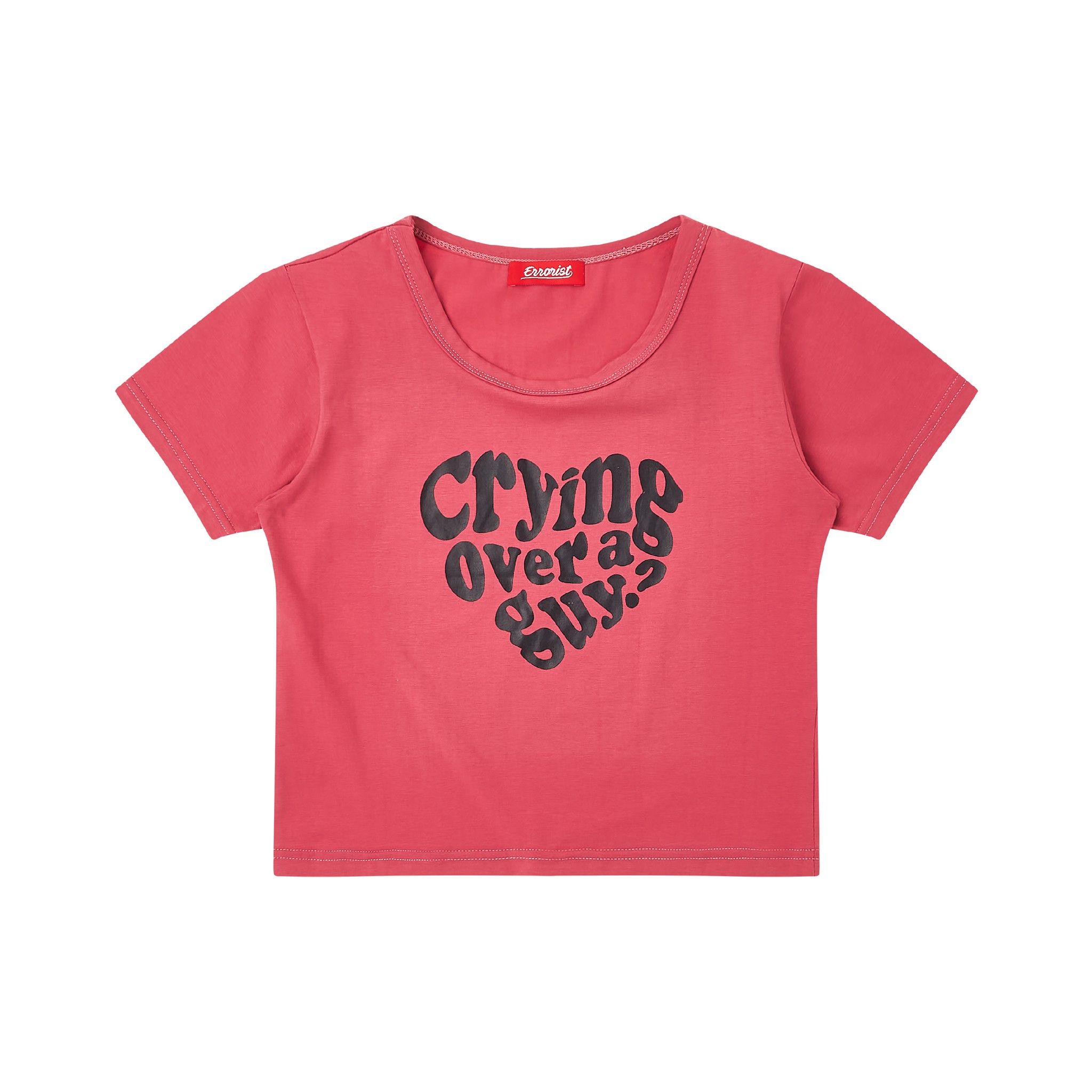  PINK CRYING BAE TEE 