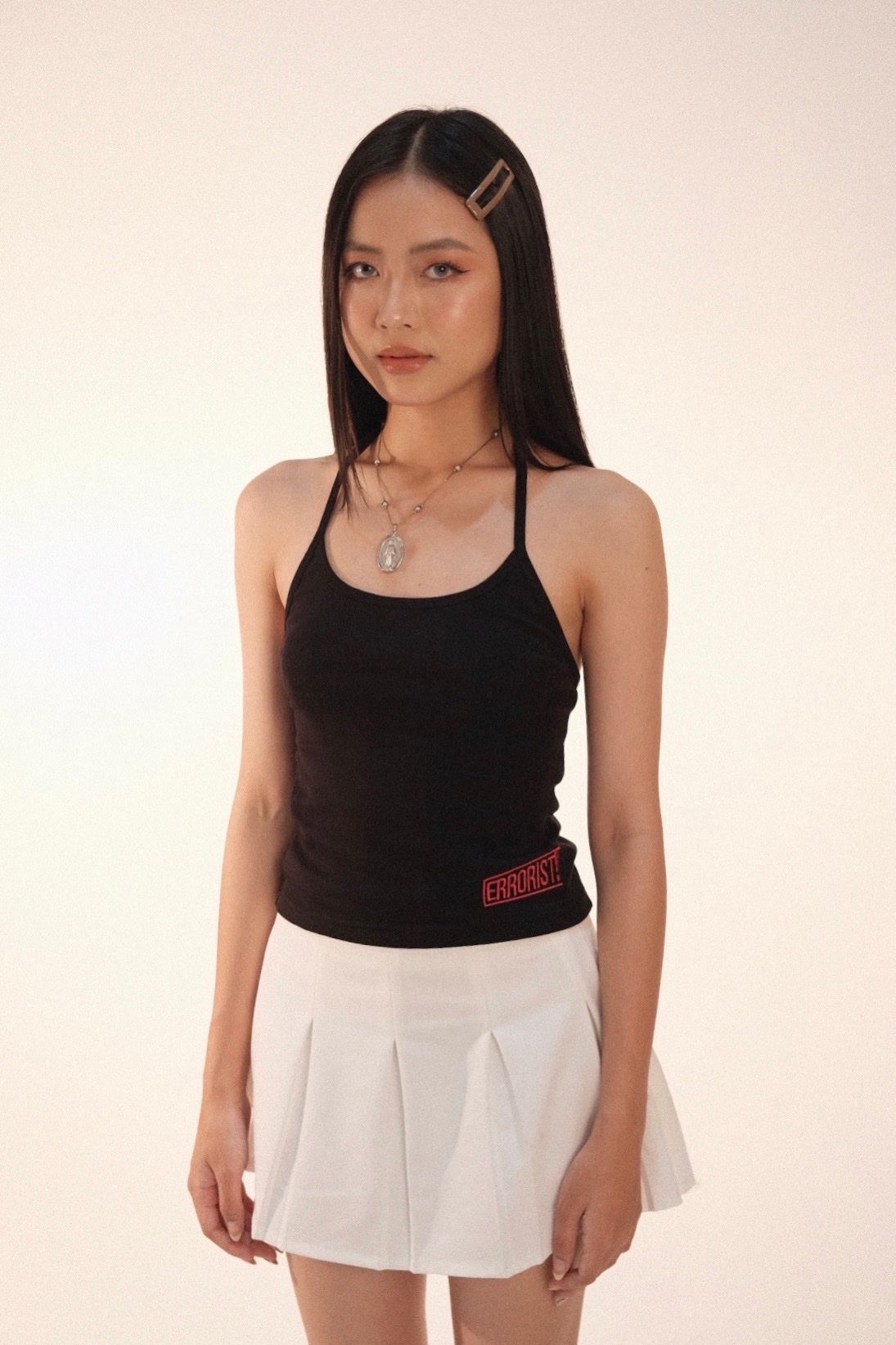 BLACK SKATER CAMI
