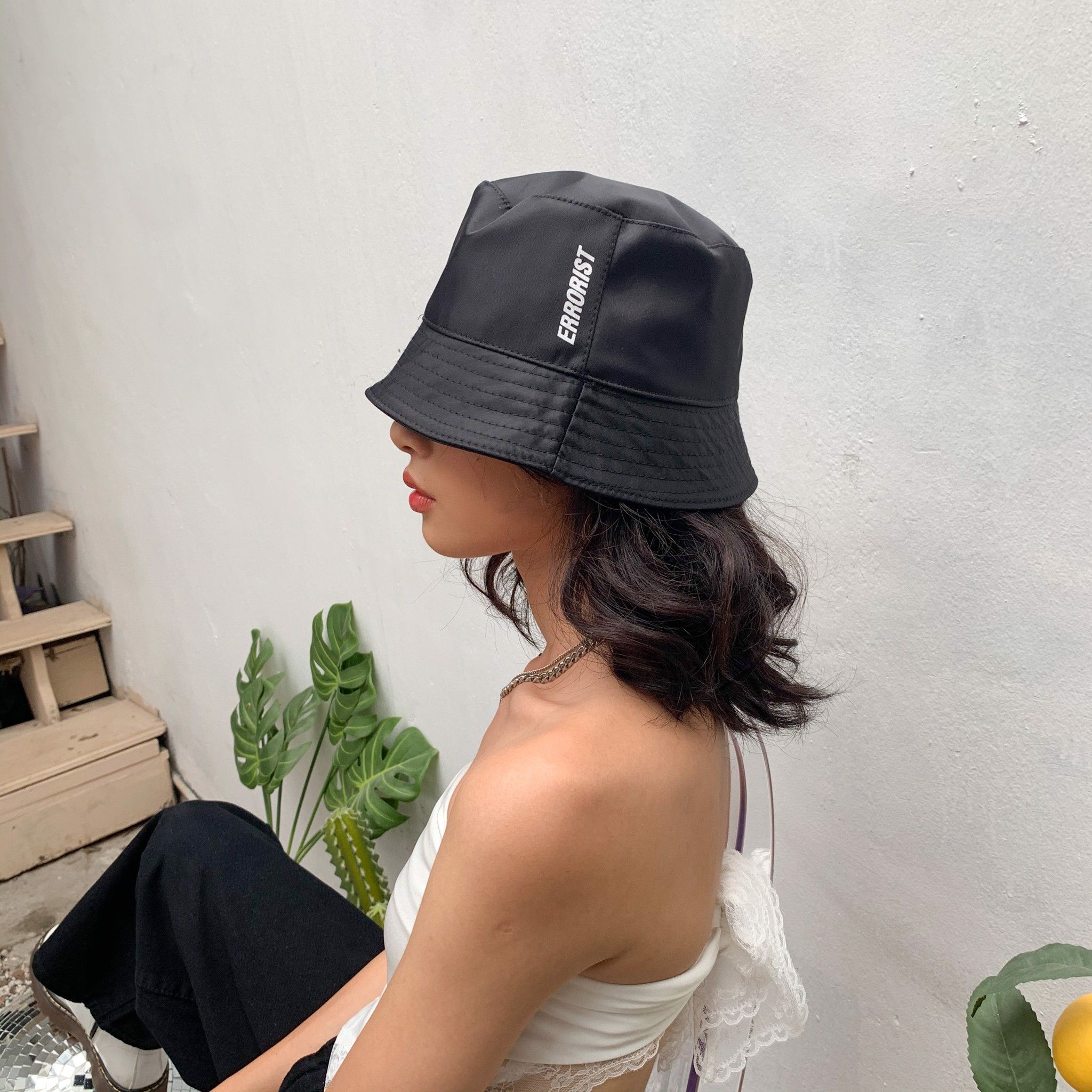 NYLON BUCKET HAT