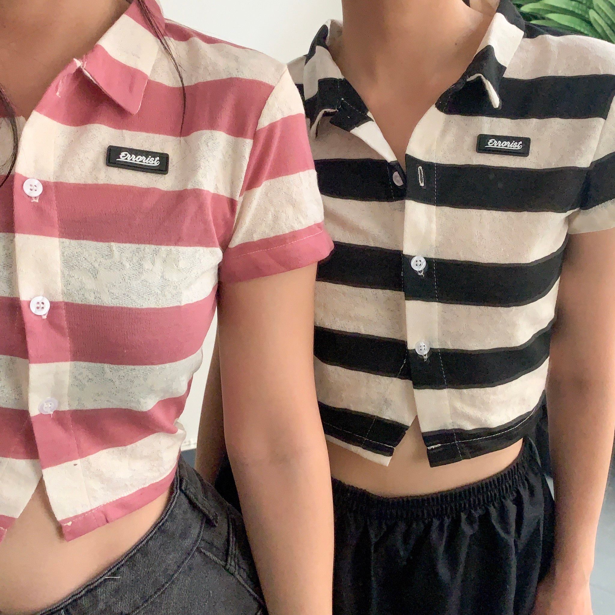 90s POLO CROPTOP