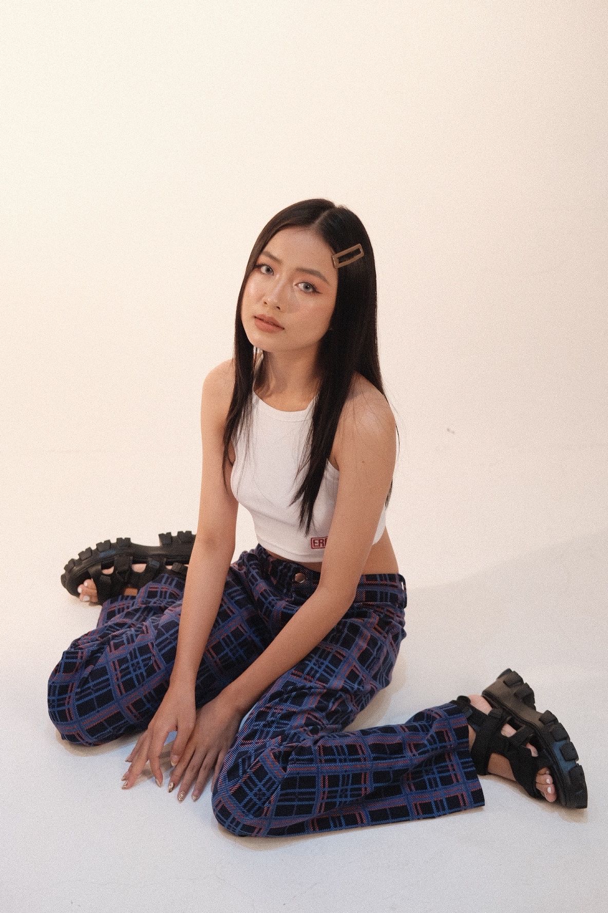 CHECKED TROUSER
