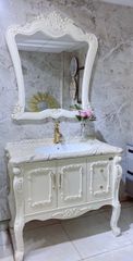 Tủ chậu lavabo rửa mặt tân cổ điển AM 1699