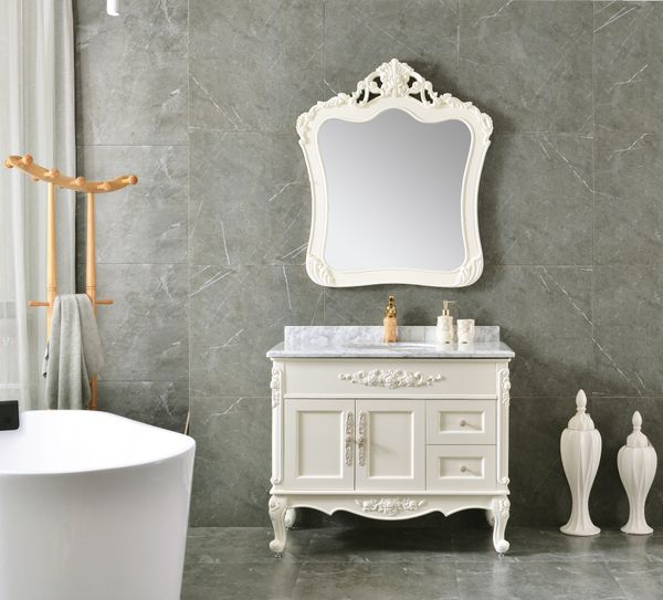 Tủ chậu lavabo rửa mặt tân cổ điên AM 2374