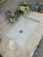 Tủ chậu lavabo rửa mặt Inox cao cấp A2019C 800x520