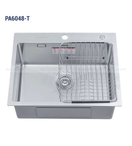 Chậu rửa bát 1 hố cao cấp Paul Schmitt PA 6048