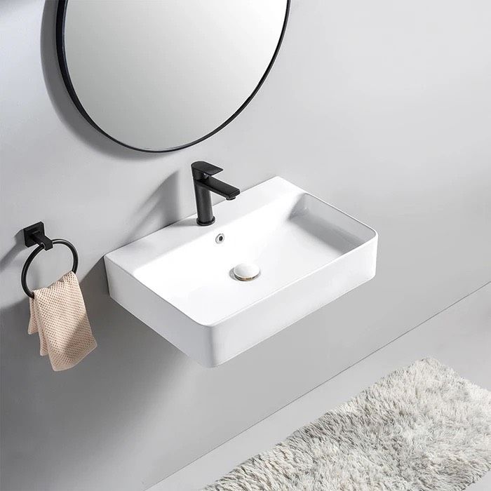 Chậu lavabo rửa mặt đa năng KB1121 kích thước 605x430