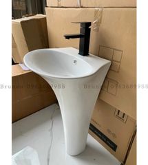 Trụ lavabo oval liền BR 389