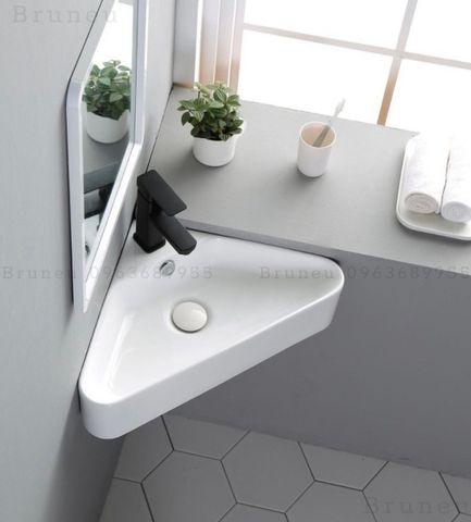 Chậu lavabo góc K888