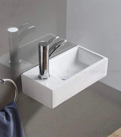 Chậu lavabo góc chữ nhật BR452512