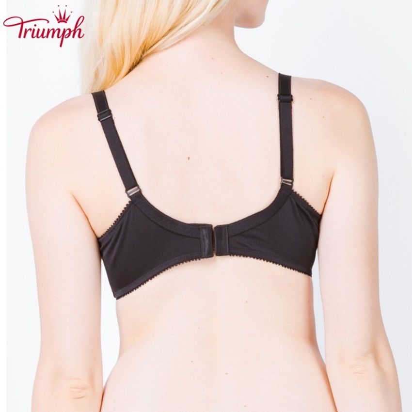 Áo lót Triumph Fashion 929 màu đen - Áo có gọng, mỏng không đệm mút