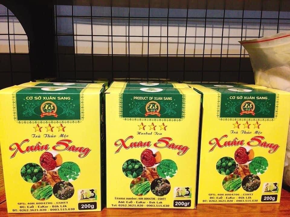 Trà Thảo mộc Xuân Sang - Hộp - 200gr