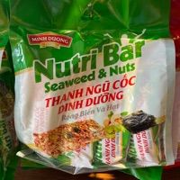 Thanh dinh dưỡng Rong biển & Hạt 190g Minh Dương
