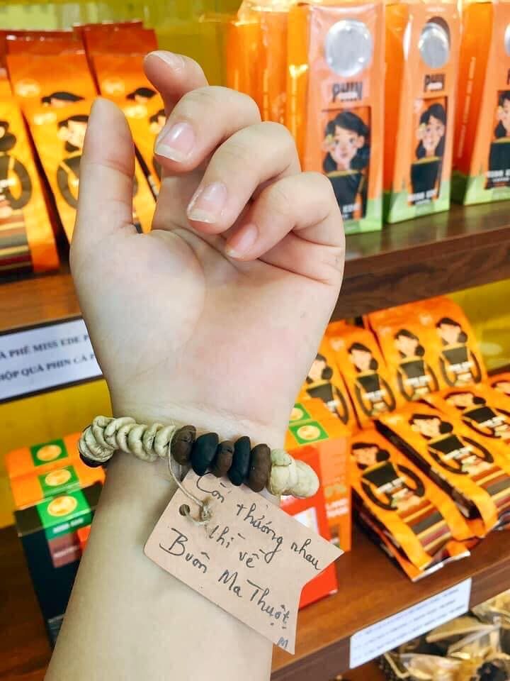 Vòng tay hạt cà phê nam, nữ - MISS EDE