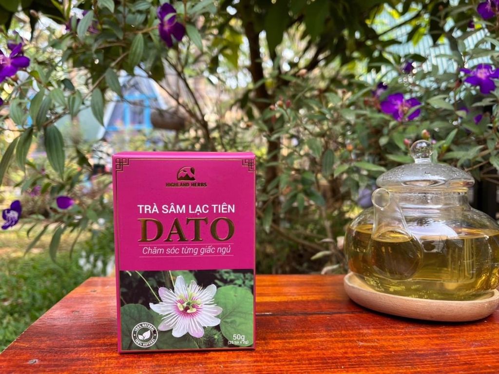 Trà sâm lạc tiên DATO (25 túi x 2g)_50g