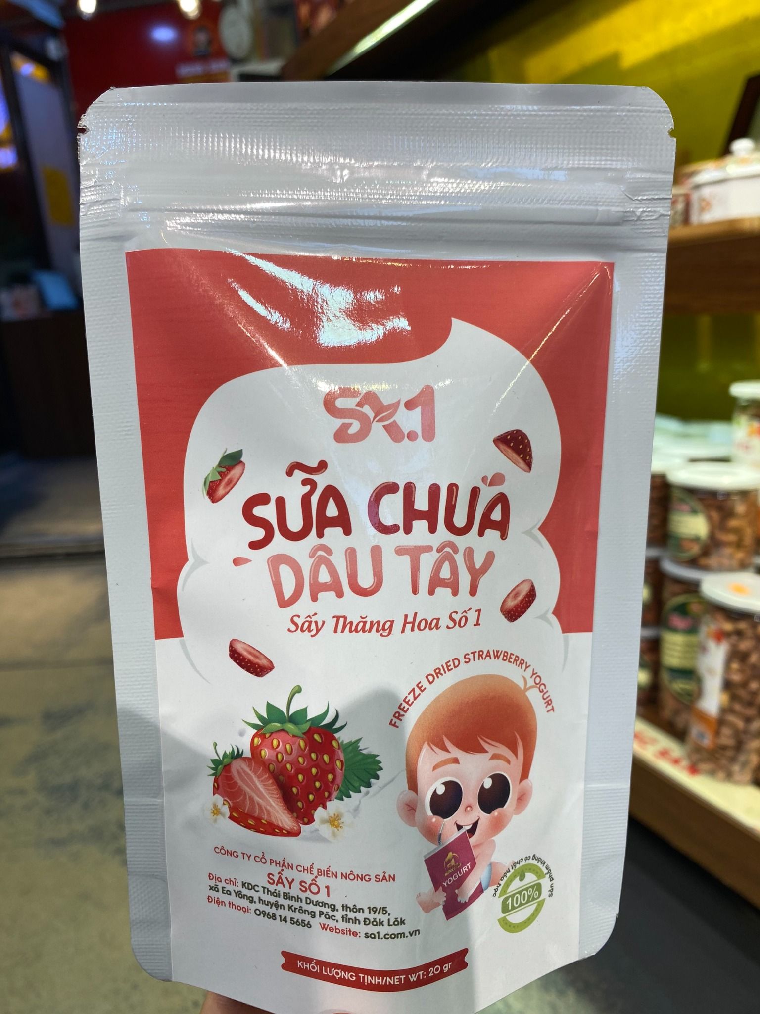  Sữa chua DÂU TÂY_20g 